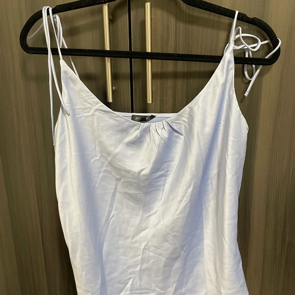 Baby blue blouse